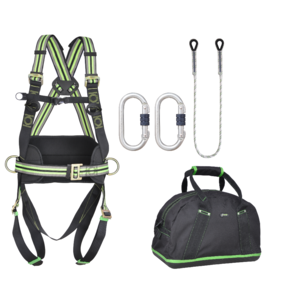Complete set valbeveiliging Hoogwerker Antival- zekeringgordel met opbergtas
