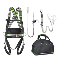 Kratos Complete set valbeveiliging met werkpositielijn en Y-leeflijn Antival- zekeringgordel Kratos Complete set valbeveiliging met werkpositielijn en Y-leeflijn Antival- zekeringgordel