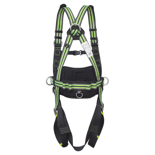 Complete set valbeveiliging met werkpositielijn en Y-leeflijn Antival- zekeringgordel Kratos Complete set valbeveiliging met werkpositielijn en Y-leeflijn Antival- zekeringgordel