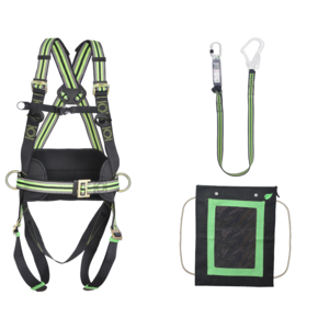 Complete set valbeveiliging Steiger Antival- zekeringgordel met draagtas