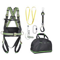 Kratos Complete set valbeveiliging Allround Antival- zekeringgordel Valstopblok riem 2m Veiligheidslijn lijnklem 10 Ankerstrop Stalen karabijnhaak Kratos Complete set valbeveiliging Allround Antival- zekeringgordel Valstopblok riem 2m Veiligheidslijn lijnklem 10 Ankerstrop Stalen karabijnhaak