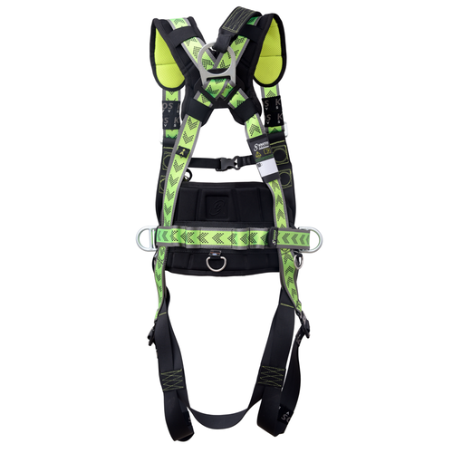 Kratos Complete set valbeveiliging Steiger Harnas werkpositie lijn met opbergtas