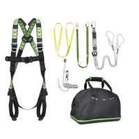 Kratos Complete set valbeveiliging Y-leeflijn 1.5m met veiligheidslijn 10m en werkpositielijn 2m Antivalharnas II | S-L