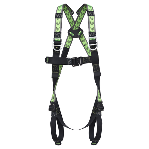 Kratos Complete set valbeveiliging Y-leeflijn 1.5m met veiligheidslijn 10m en werkpositielijn 2m Antivalharnas II | S-L