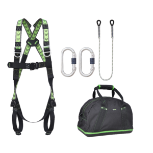 Complete set valbeveiliging Hoogwerker Antivalharnas II met opbergtas