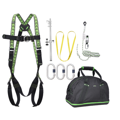 Kratos Complete set valbeveiliging Zonnepanelen Antival harnas