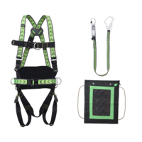 Kratos Complete set valbeveiliging Steiger Harnas 2 aanhechtingpnt. Met draagtas