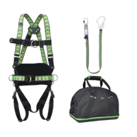 Kratos Complete set valbeveiliging Steiger Harnas 2 aanhechtingpnt. Met opbergtas