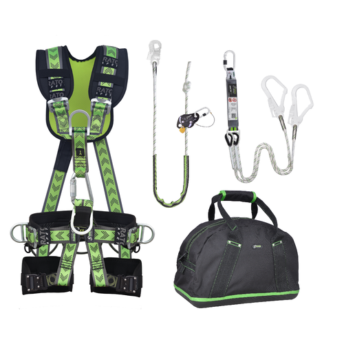 Kratos Complete set valbeveiliging Comfort-Plus met werkpositielijn en Y-leeflijn