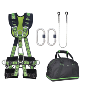 Kratos Complete set valbeveiliging Comfort-Plus Hoogwerker met opbergtas Complete set valbeveiliging Comfort-Plus Hoogwerker met opbergtas