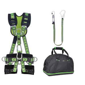 Kratos Complete set valbeveiliging Comfort-Plus Steiger met opbergtas Complete set valbeveiliging Comfort-Plus Steiger met opbergtas