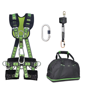 Kratos Complete set valbeveiliging Comfort-Plus valstopblok 2.5m Complete set valbeveiliging Comfort-Plus valstopblok 2.5m