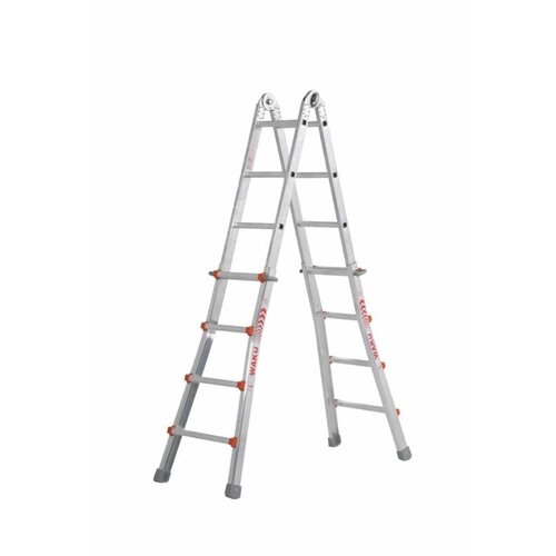 4 x 6 sp. Waku Telescoopladder WAKU Ladders 4 x 6 sp. Waku Telescoopladder