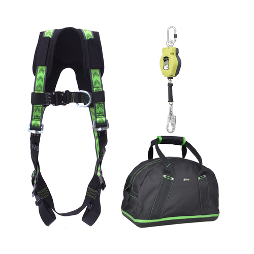 Kratos Complete set valbeveiliging Standaard-Plus Standaard Harnas ST+ met valstopblok