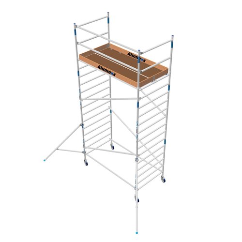 Rolsteiger Alumexx Budget 135 x 250 x 6.20m werkhoogte Alumexx Rolsteiger Alumexx Budget 135 x 250 x 6.20m werkhoogte