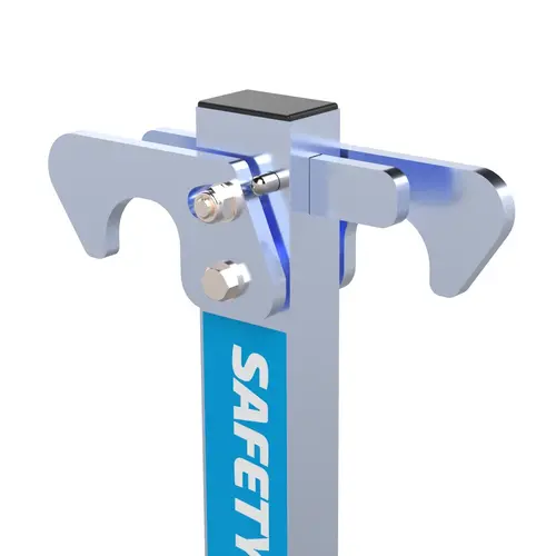 Euroscaffold SGS Slim Plus dakrandbeveiliging 6 mtr complete set plat dak