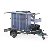 Euroscaffold Steigeraanhanger 250 model standaard - 1350 KG