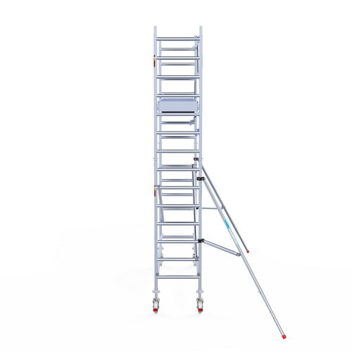 Rolsteiger Professional 75x305 5,2m werkhoogte enkele voorloopleuning Euroscaffold Rolsteiger Professional 75x305 5,2m werkhoogte enkele voorloopleuning