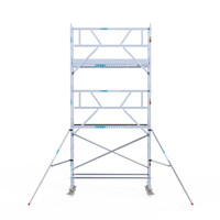 Euroscaffold Rolsteiger Professional 75x250 6,2m werkhoogte enkele voorloopleuning