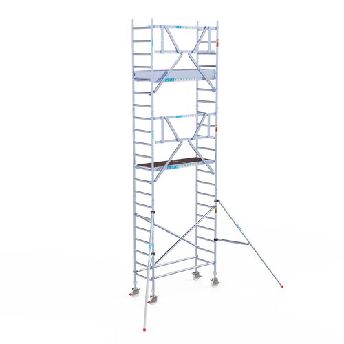 Euroscaffold Rolsteiger Professional 75x190 7,2m werkhoogte enkele voorloopleuning