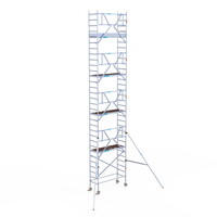 Euroscaffold Rolsteiger Professional 75x190 10,2m werkhoogte enkele voorloopleuning