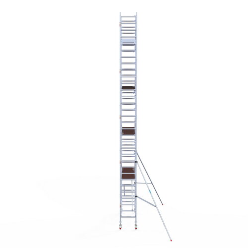 Rolsteiger Professional 75x250 10,2m werkhoogte enkele voorloopleuning Euroscaffold Rolsteiger Professional 75x250 10,2m werkhoogte enkele voorloopleuning