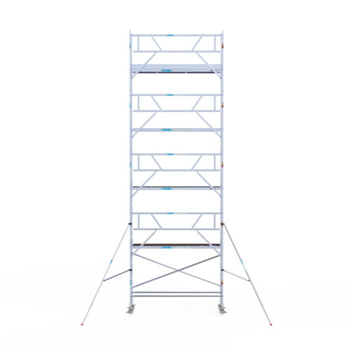 Euroscaffold Rolsteiger Professional 75x305 10,2m werkhoogte enkele voorloopleuning