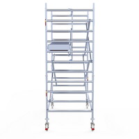 Euroscaffold Rolsteiger Professional 135x250 4,2m werkhoogte enkele voorloopleuning