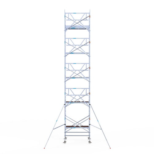 Euroscaffold Rolsteiger Professional 135x190 11,2m werkhoogte enkele voorloopleuning