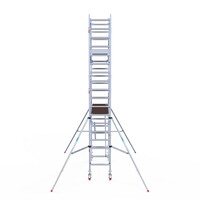 Euroscaffold Rolsteiger Professional 75x250 6,2m werkhoogte dubbele voorloopleuning