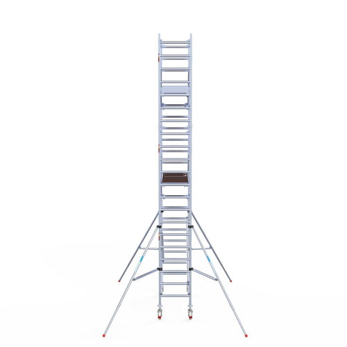 Rolsteiger Professional 75x190 7,2m werkhoogte dubbele voorloopleuning Euroscaffold Rolsteiger Professional 75x190 7,2m werkhoogte dubbele voorloopleuning