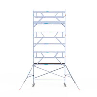 Euroscaffold Rolsteiger Professional 75x305 8,2m werkhoogte dubbele voorloopleuning