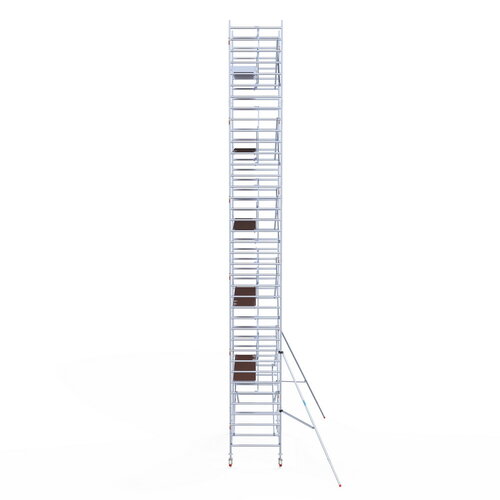 Rolsteiger Professional 135x305 12,2m werkhoogte enkele voorloopleuning Euroscaffold Rolsteiger Professional 135x305 12,2m werkhoogte enkele voorloopleuning