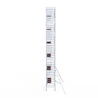 Euroscaffold Rolsteiger Professional 135x305 13,2m werkhoogte enkele voorloopleuning