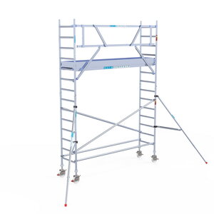 Rolsteiger Professional 75x305 5,2m werkhoogte lichtgewicht enkele voorloopleuning