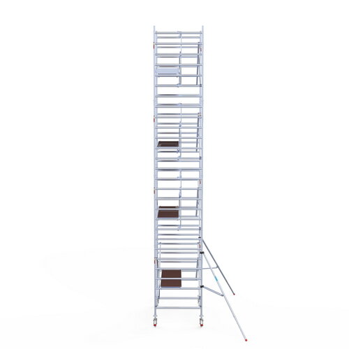 Euroscaffold Rolsteiger Professional 135 x 190 x 9,2m werkhoogte incl. lichtgewicht platform + enkele voorloopleuning