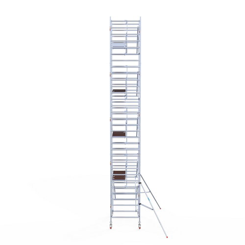 Rolsteiger Professional 135 x 190 x 10,2m werkhoogte incl. lichtgewicht platform + enkele voorloopleuning Euroscaffold Rolsteiger Professional 135 x 190 x 10,2m werkhoogte incl. lichtgewicht platform + enkele voorloopleuning
