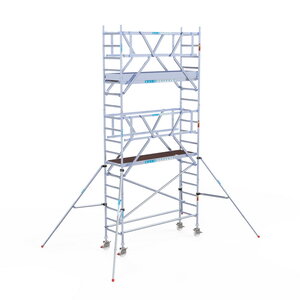 Rolsteiger Professional 75x250 6,2m lichtgewicht platform dubbele voorloopleuning