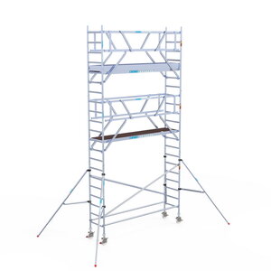 Euroscaffold Rolsteiger Professional 75 x 305 x 7,2m incl. lichtgewicht platform + dubbele voorloopleuning Rolsteiger Professional 75 x 305 x 7,2m incl. lichtgewicht platform + dubbele voorloopleuning