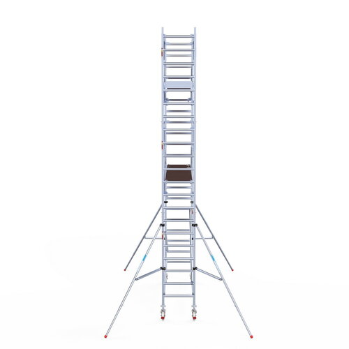 Rolsteiger Professional 75 x 305 x 7,2m incl. lichtgewicht platform + dubbele voorloopleuning Euroscaffold Rolsteiger Professional 75 x 305 x 7,2m incl. lichtgewicht platform + dubbele voorloopleuning