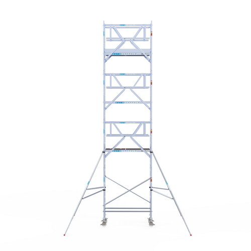 Rolsteiger Professional 75 x 190 x 9,2m incl. lichtgewicht platform + dubbele voorloopleuning Euroscaffold Rolsteiger Professional 75 x 190 x 9,2m incl. lichtgewicht platform + dubbele voorloopleuning