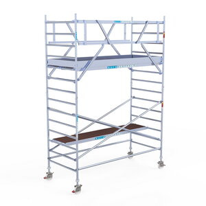 Rolsteiger Professional 135x305 5,2m werkhoogte carbon vloer dubbele voorloopleuning