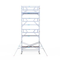 Euroscaffold Rolsteiger Professional 135x305 9,2m werkhoogte carbon vloer dubbele voorloopleuning