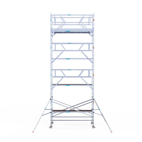 Rolsteiger Professional 135x305 9,2m werkhoogte carbon vloer dubbele voorloopleuning Euroscaffold Rolsteiger Professional 135x305 9,2m werkhoogte carbon vloer dubbele voorloopleuning