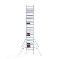 Euroscaffold Rolsteiger Professional 135x305 9,2m werkhoogte carbon vloer dubbele voorloopleuning