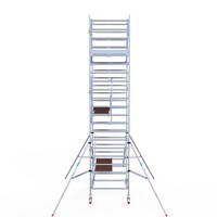 Euroscaffold Rolsteiger Professional 135x190 7,2m werkhoogte dubbele voorloopleuning