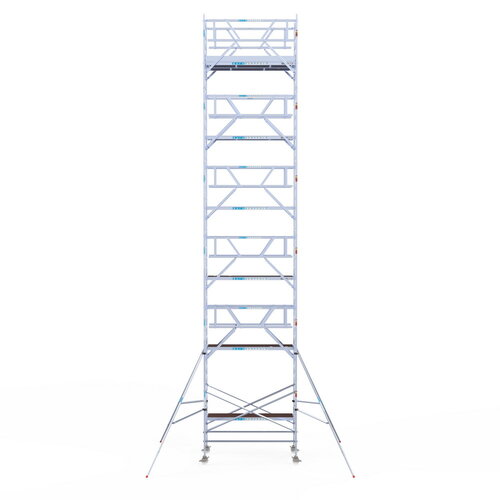 Rolsteiger Professional 135x250 13,2m werkhoogte dubbele voorloopleuning Euroscaffold Rolsteiger Professional 135x250 13,2m werkhoogte dubbele voorloopleuning