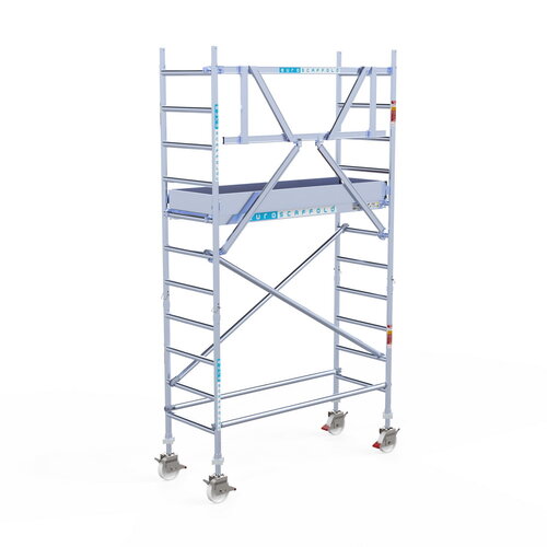 Euroscaffold Rolsteiger Original 75x190 4,2m werkhoogte carbon vloer