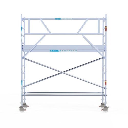 Rolsteiger Original 75x305 4,2m werkhoogte carbon vloer Euroscaffold Rolsteiger Original 75x305 4,2m werkhoogte carbon vloer