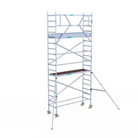 Euroscaffold Rolsteiger Original 75x250 6,2m werkhoogte carbon vloer